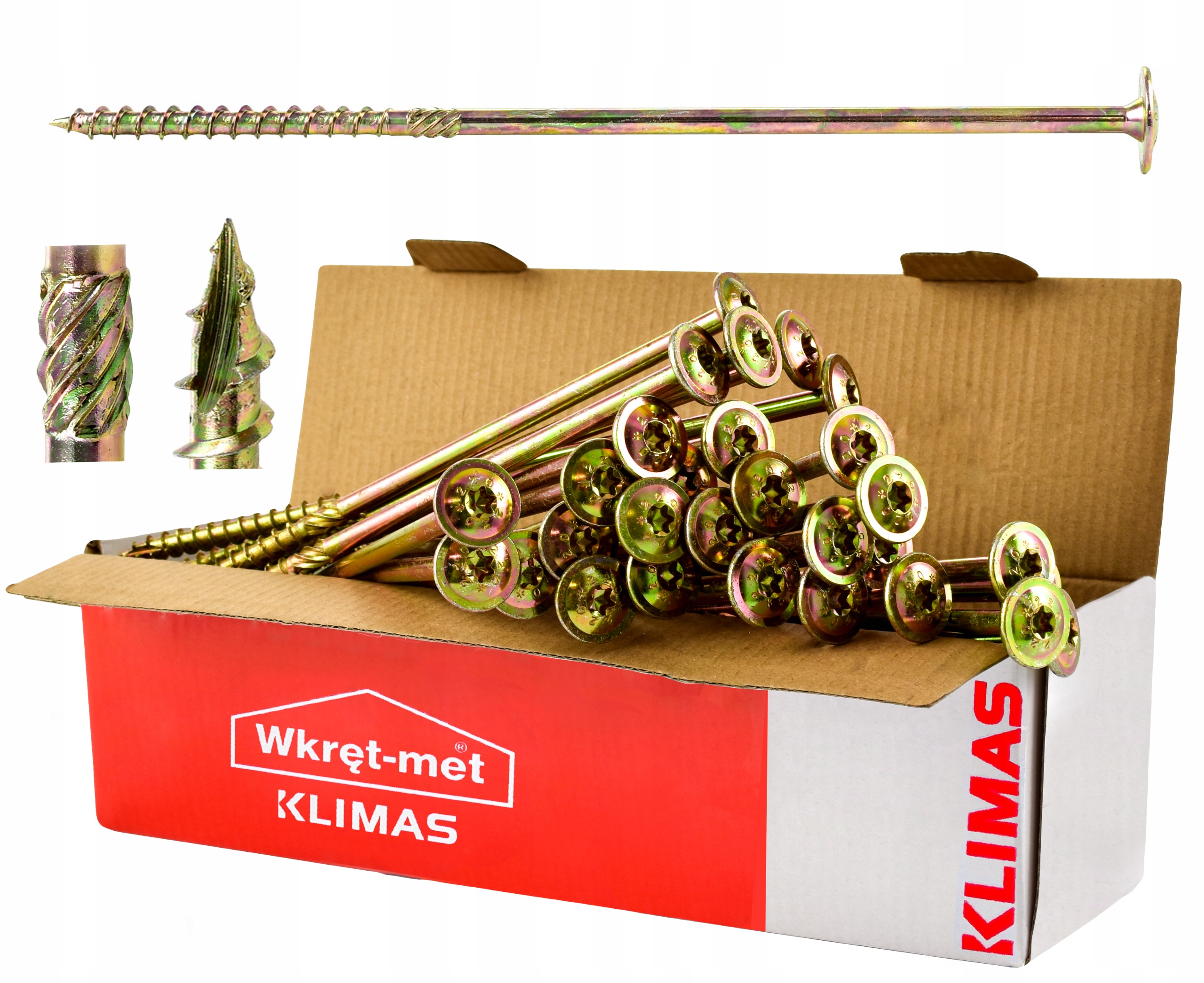 WKRĘTY CIESIELSKIE do drewna TALERZ TORX x50 8x220