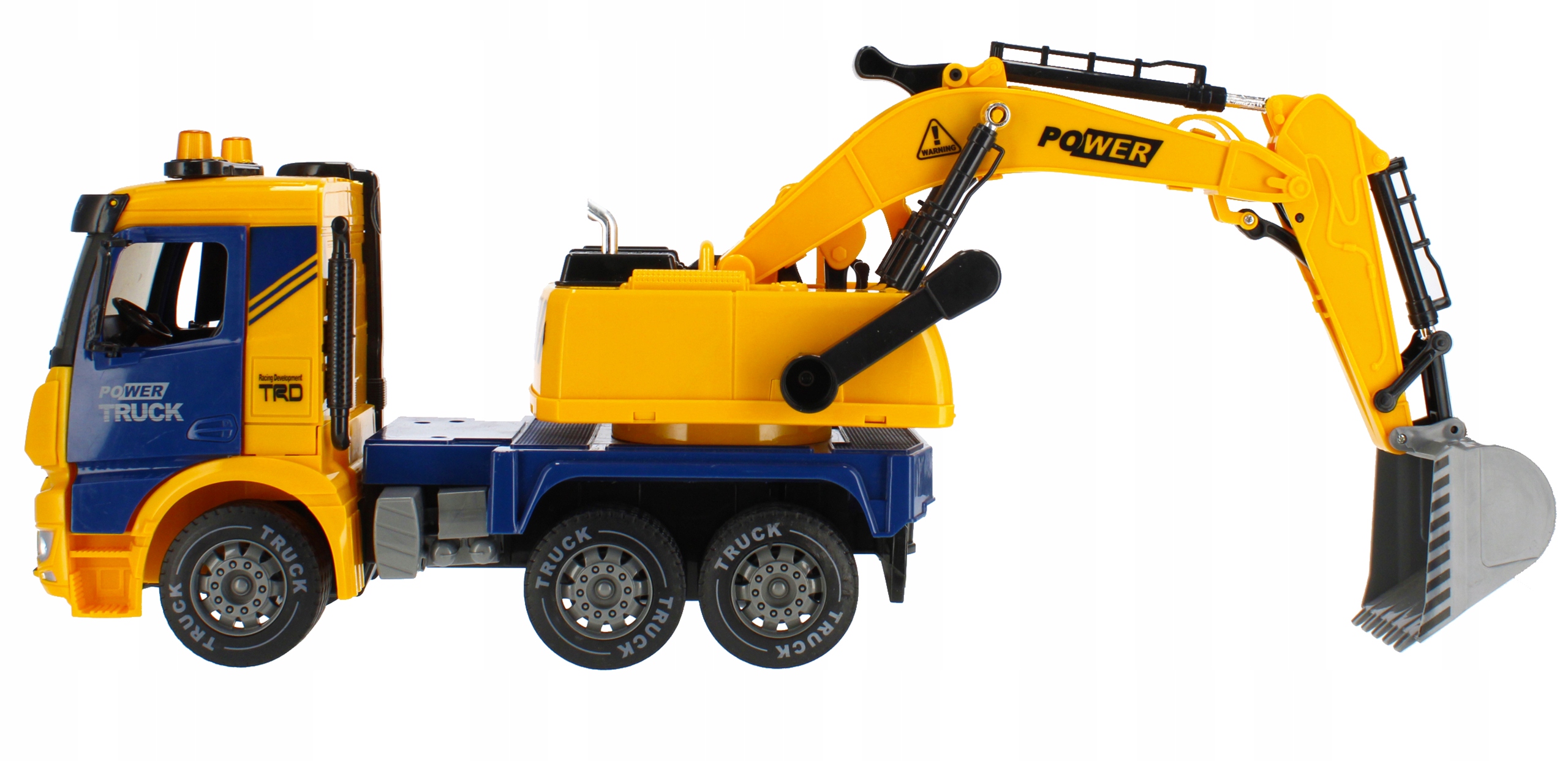 Maszyna budowlana koparka dźwięk+światło Model TRUCK