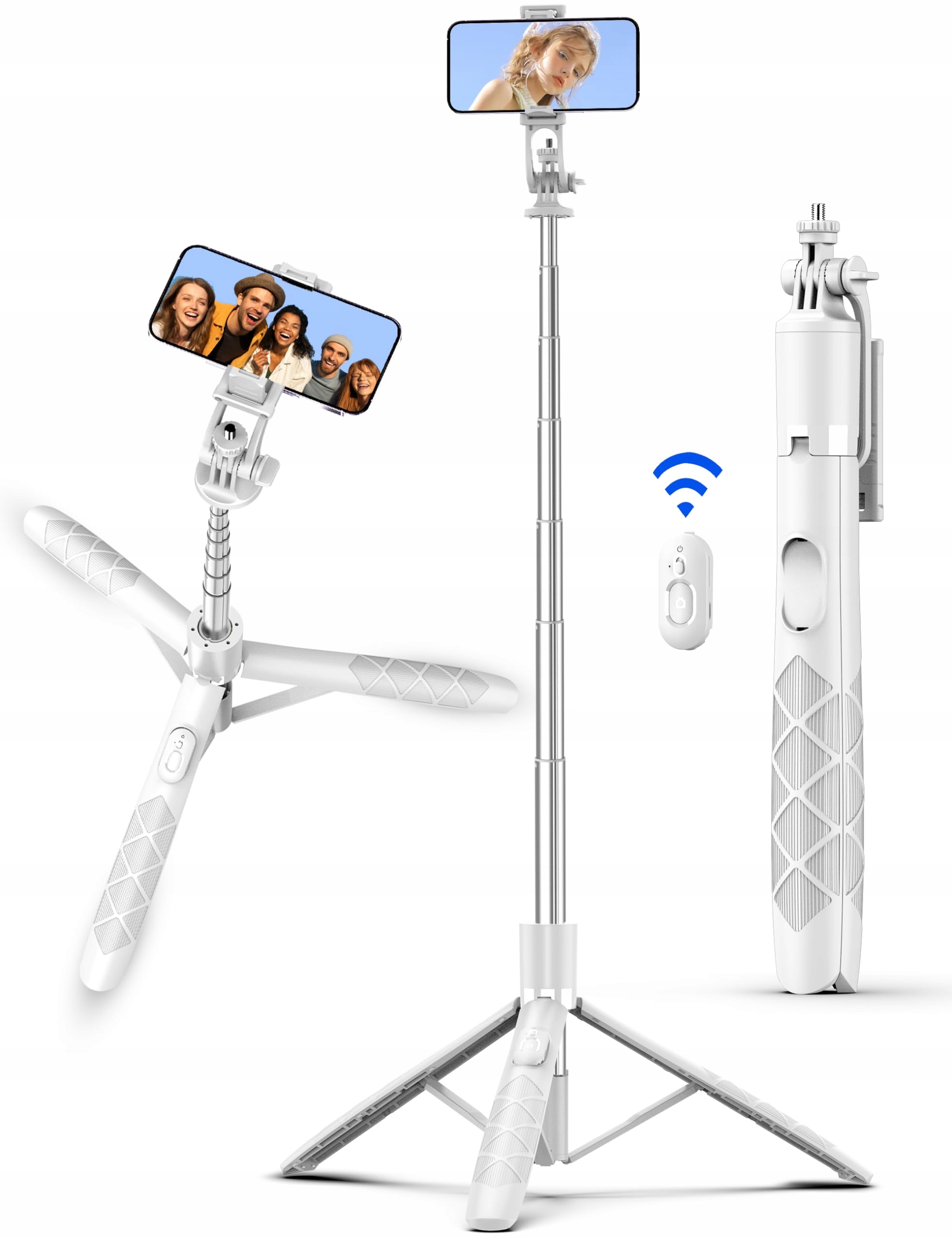 Aluminiowy Statyw Selfie Stick Do Telefonów i Kamer