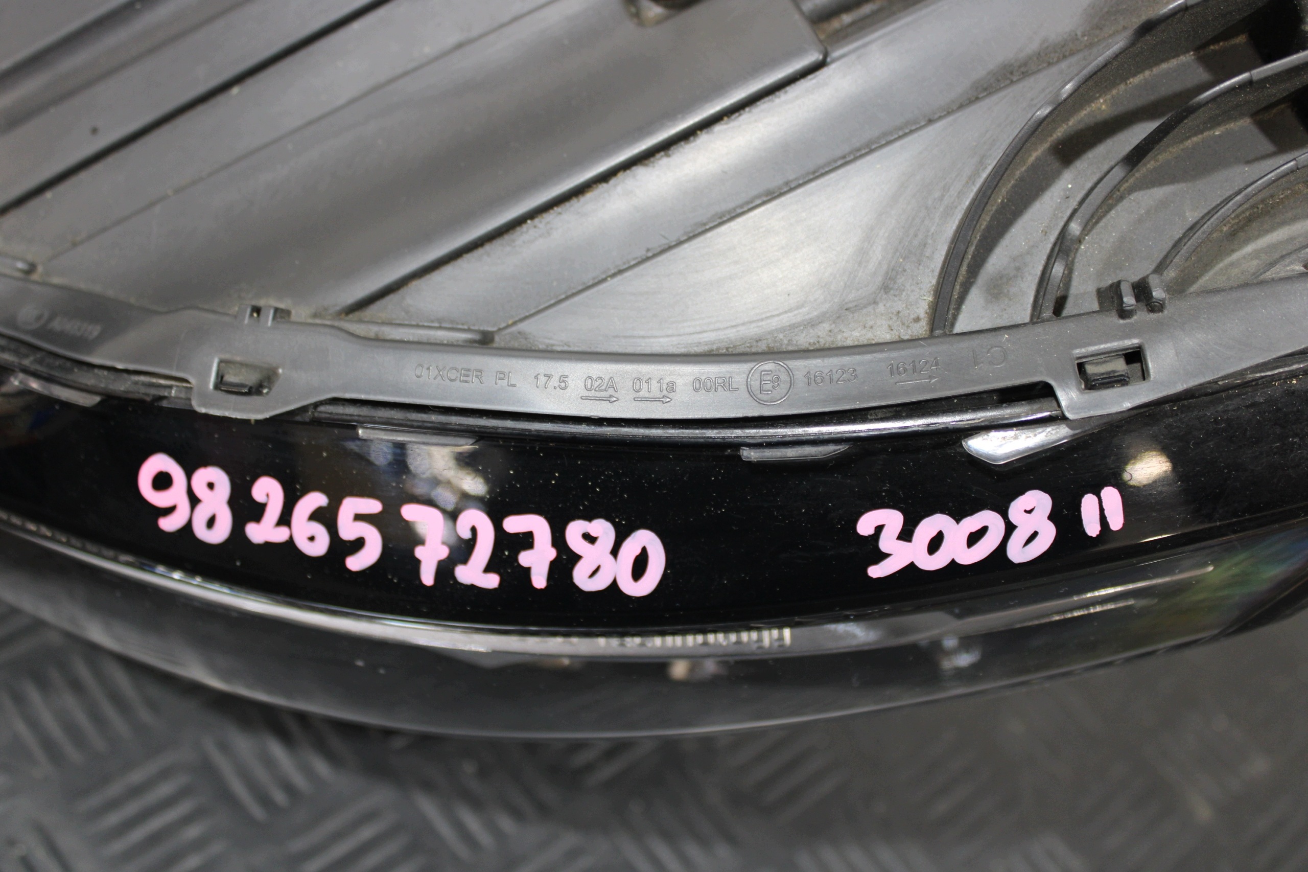 light left front left front 9826572780 PEUGEOT 3008 II 2