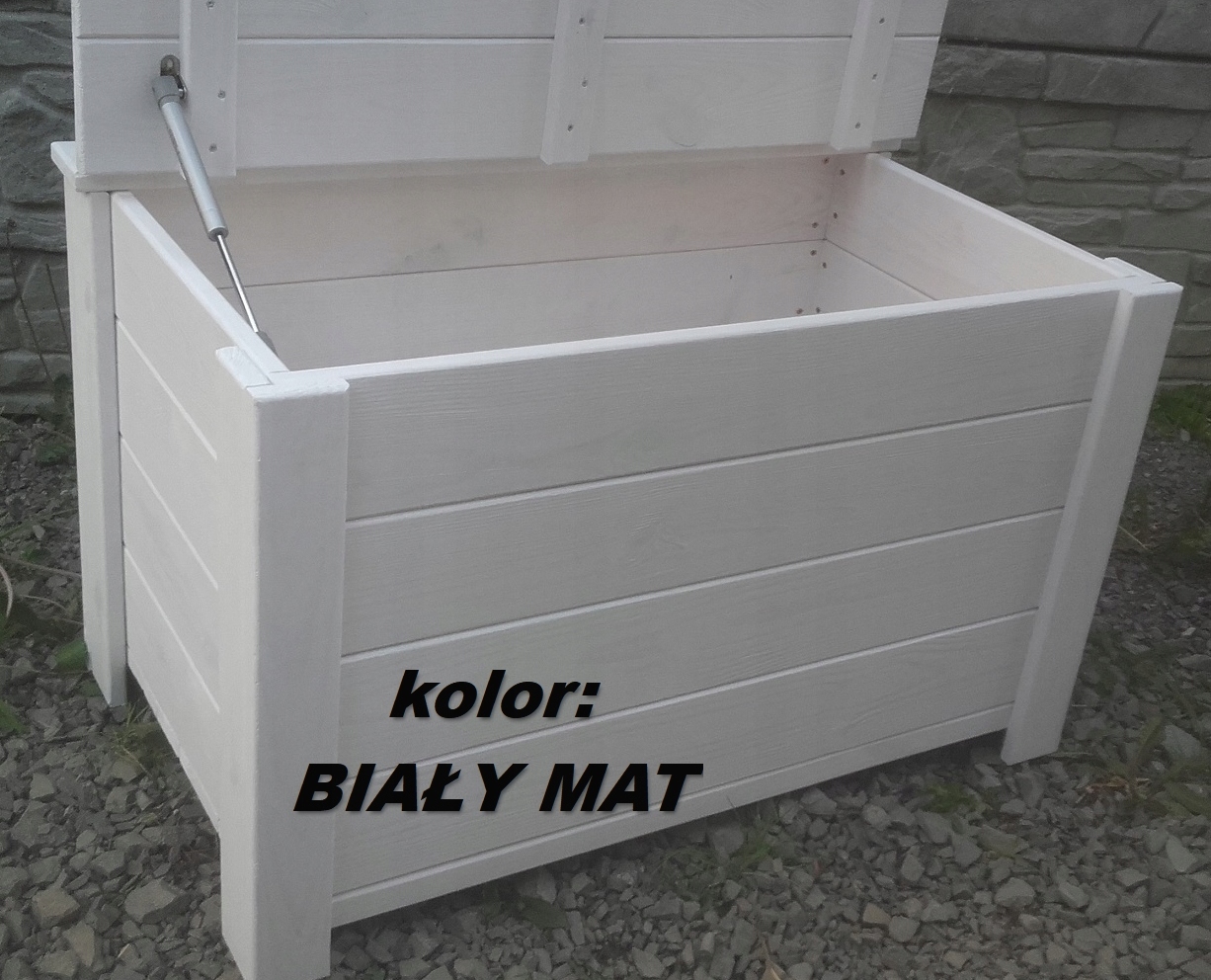 Skrzynia BIAŁY MAT 80x50x40 Marka Natural