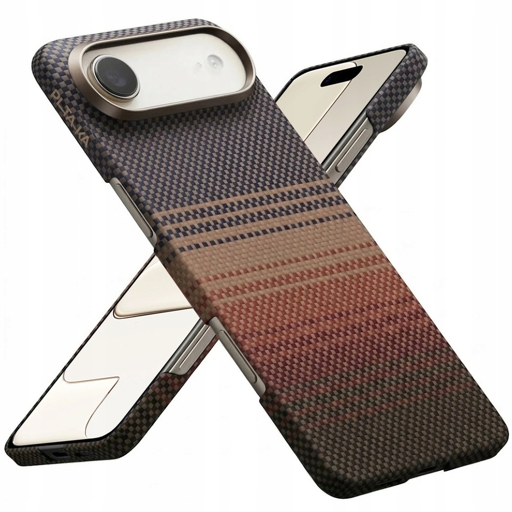 Pouzdro pro iPhone Air Pitaka Aramid Ultra Slim Case pro Magsafe zadní kryt je tenká