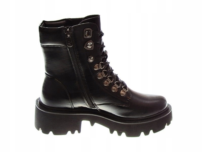 OCIEPLANE TRAPERY BOTKI PLATFORMA Black r. 39 Kod producenta 7619