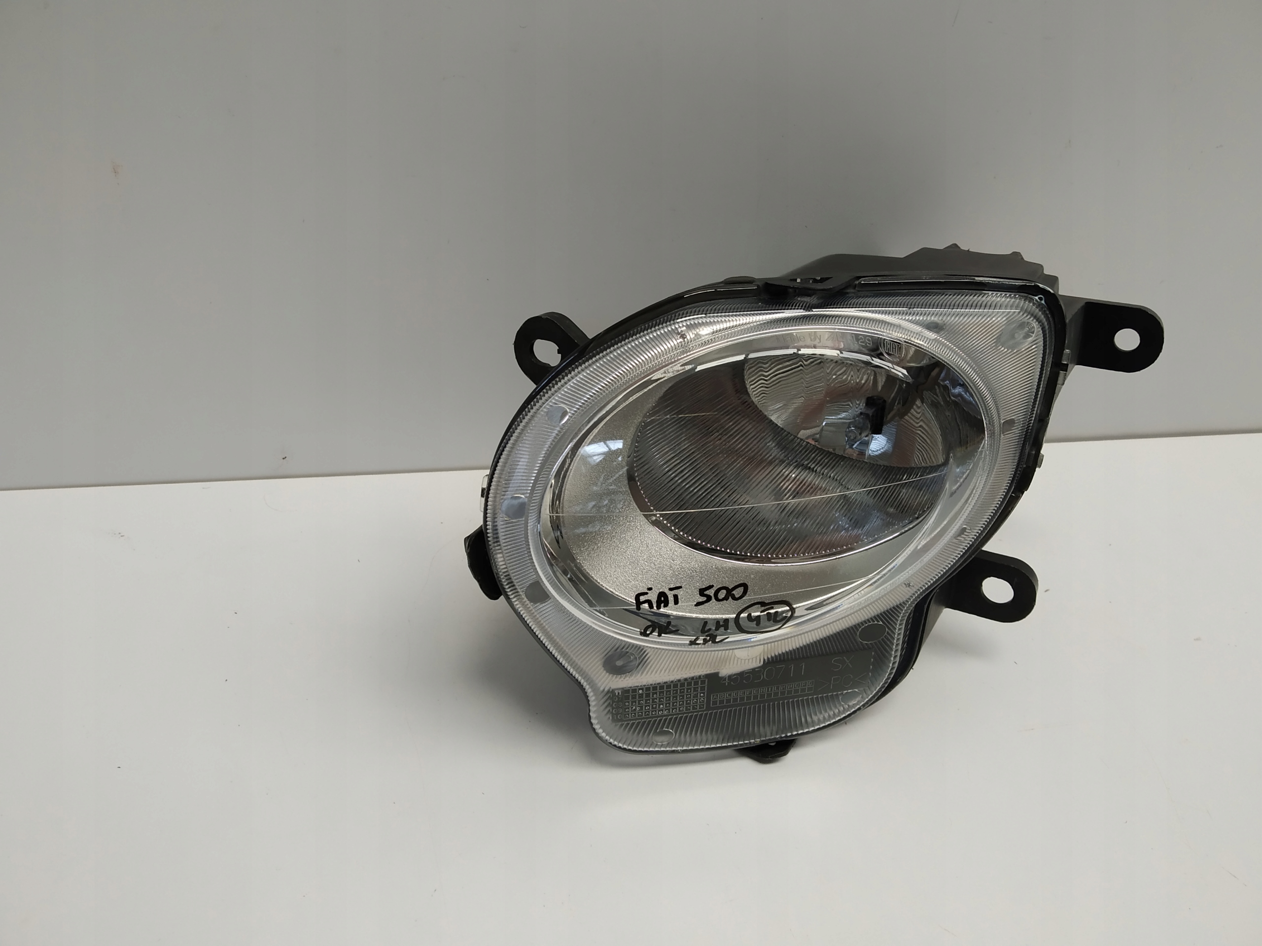 Fiat 500 fog light reflektor light left front DRL light 45530711, 51786772
