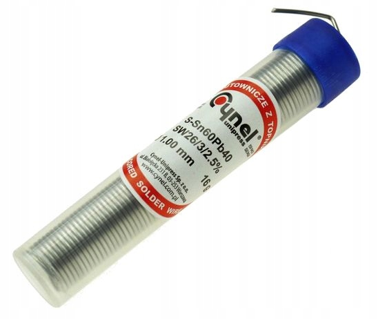 

Cyna LC60 fiolka Spoiwo Lutownicze Duża fiolka 16g