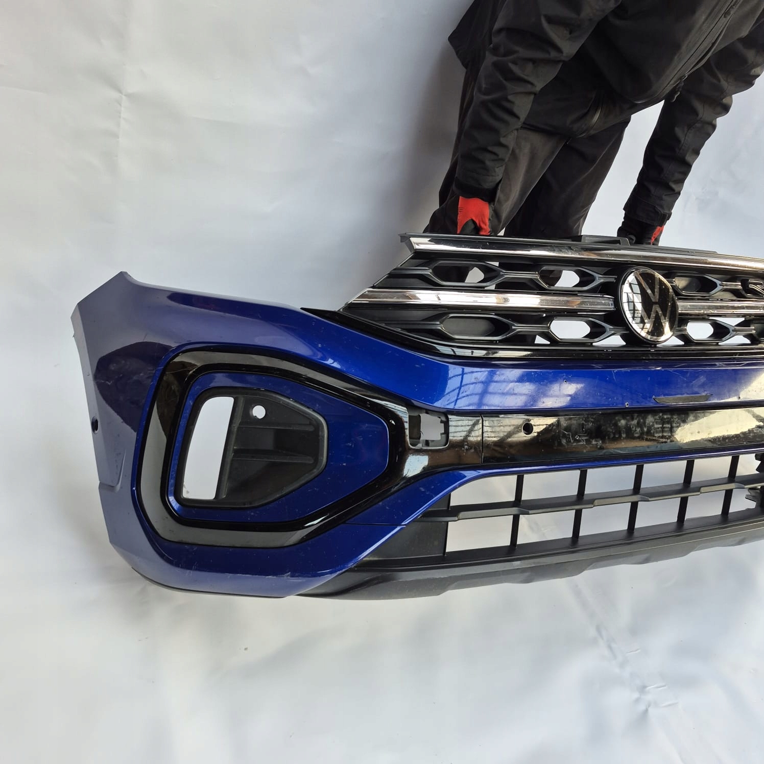 VW T-ROC 2GA R-LINE LIFT 21- bumper front front PDC 2GA807217AS
