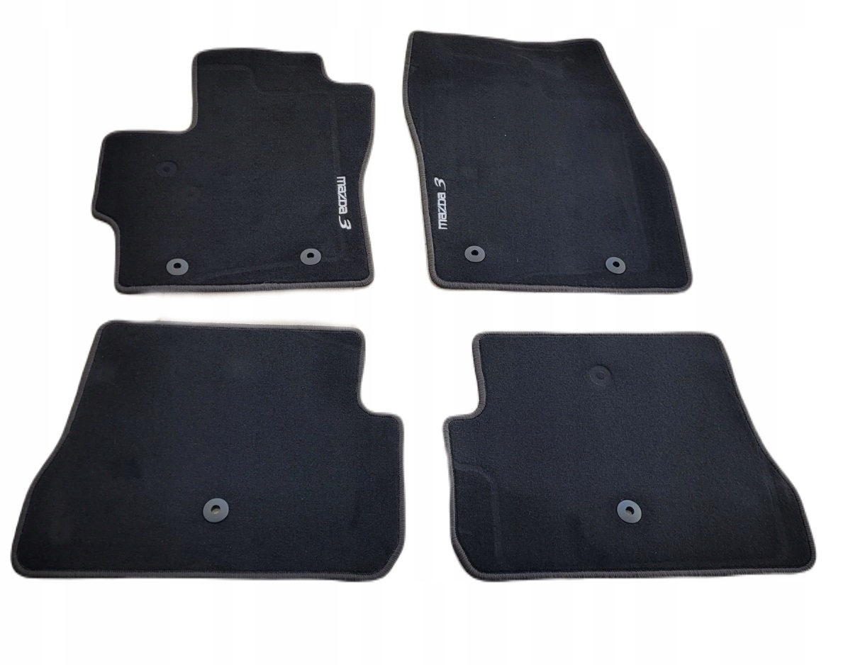 Dywaniki Komplet Oryginał Welur Mazda 3 Bk 2003-07