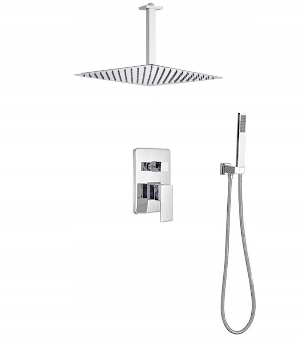 Podomietková Sprchová Súprava Chrom 25 cm