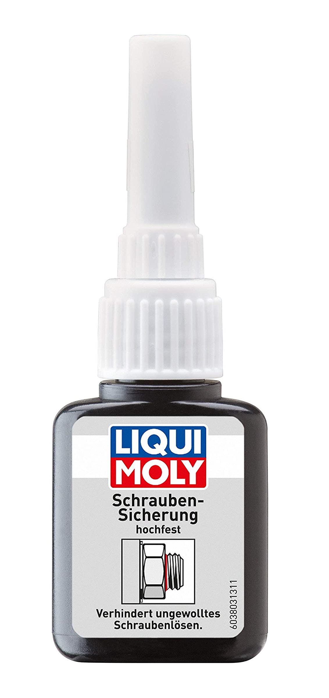 Liqui Moly klej do gwintów nakrętek metalu mocny zielony 10ml LM 3803