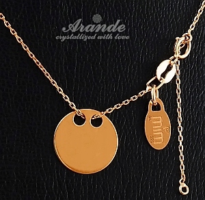 Sensation Náhrdelník s hvězdami Růžové zlato Stříbro Kl1