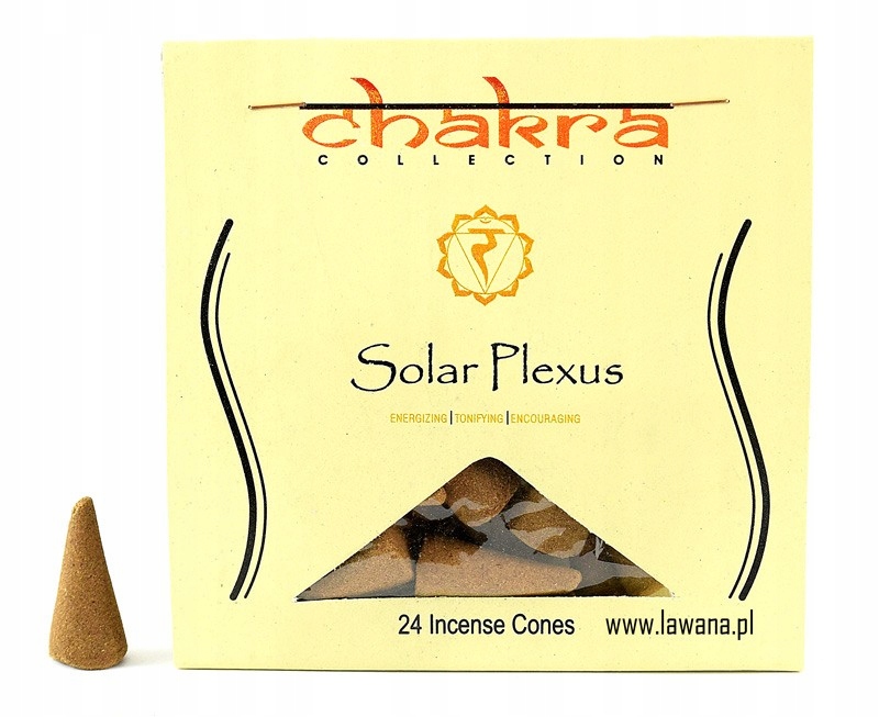 

Kadzidła stożkowe Solar na 3 czakrę, Song of India