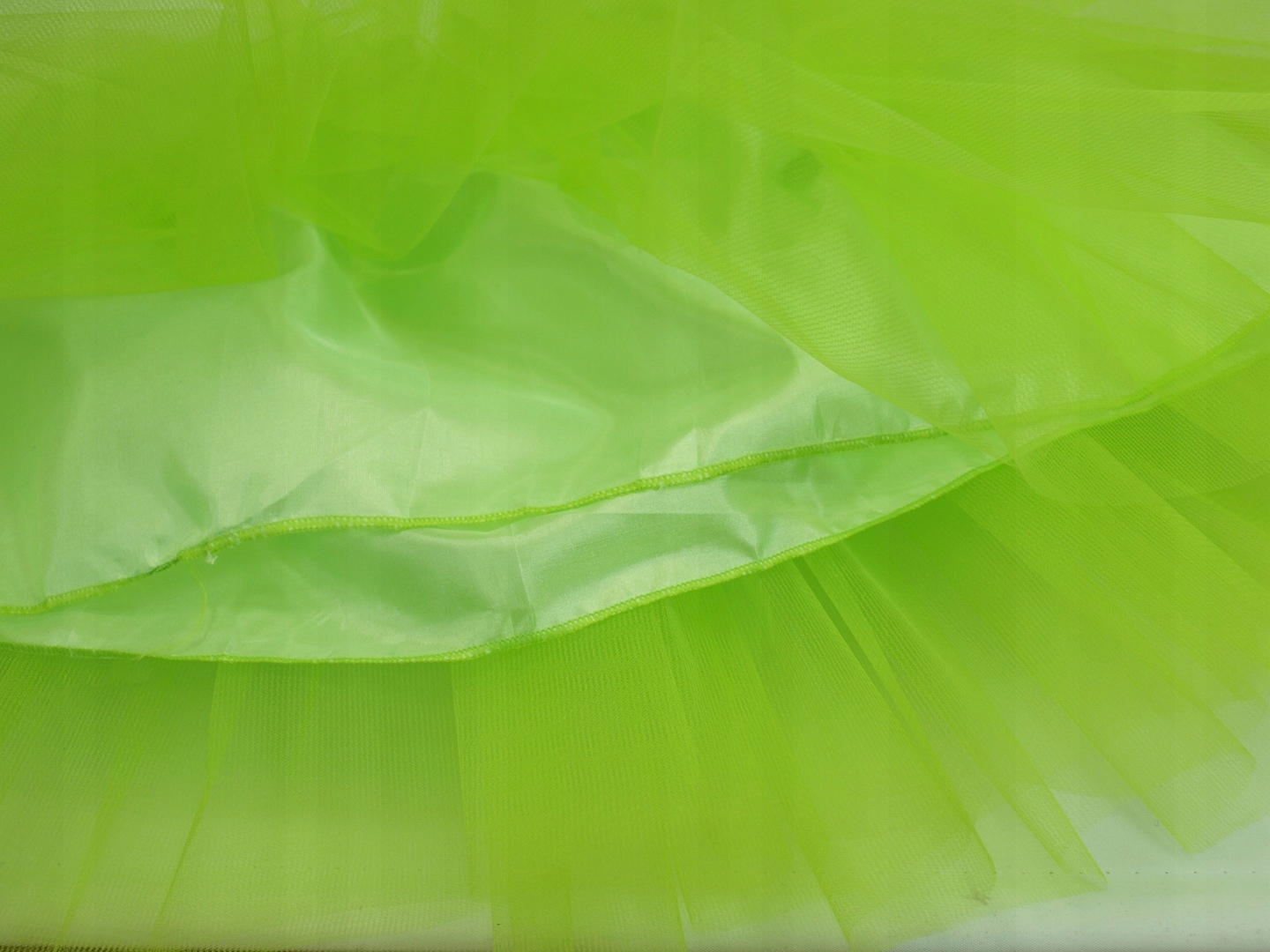 SPÓDNICZKA TIULOWA podszewką SPÓDNICA 50cm J.ZIELE Marka inna