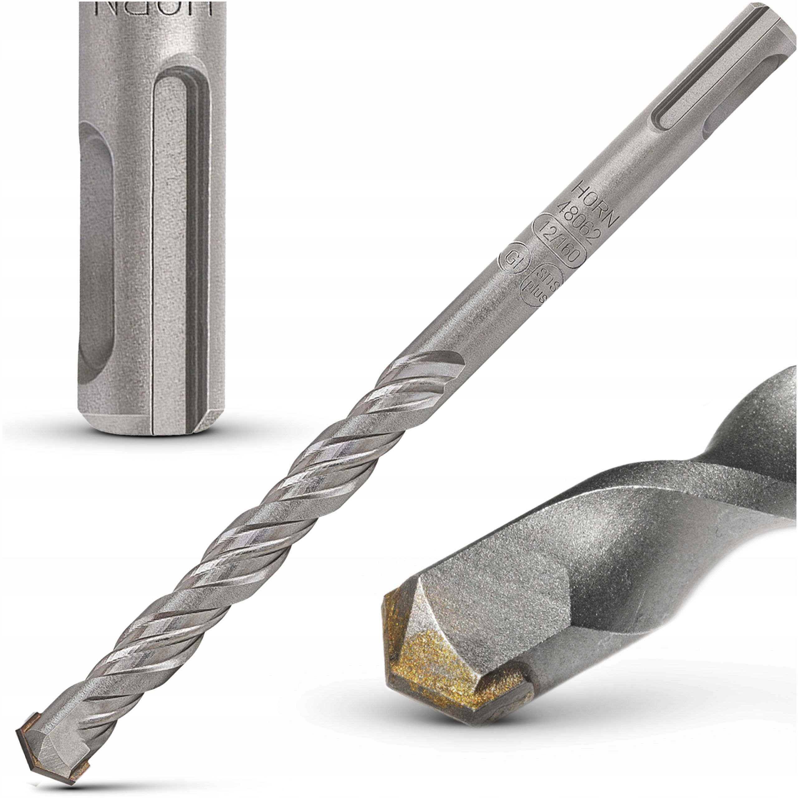 

Wiertło Do Betonu Fi 12mm Sds Plus Widia 12X160 mm