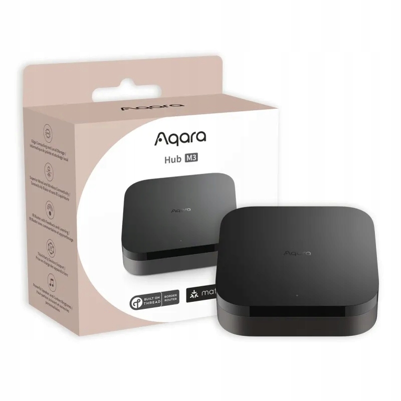 Aqara Hub M3 Centrálna jednotka Smart Home Zigbee Matter Ir Homekit Eu