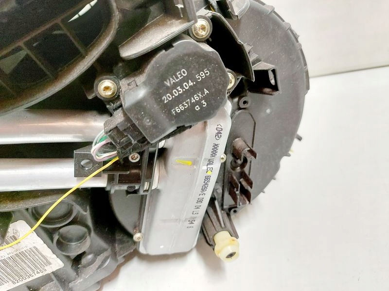 renault MEGANE 2 II кабриолет радиатор отопителя 8200367459