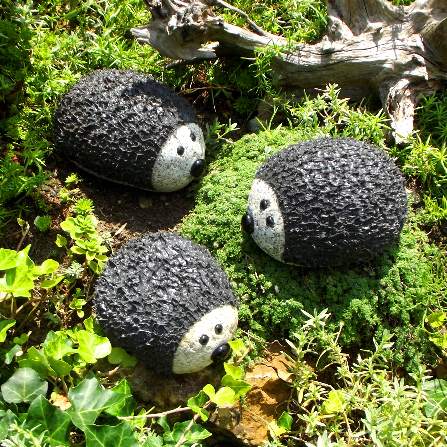 Jeż do ogrodu z granitu kolce silikonowe miękkie Kod producenta 5903641173506