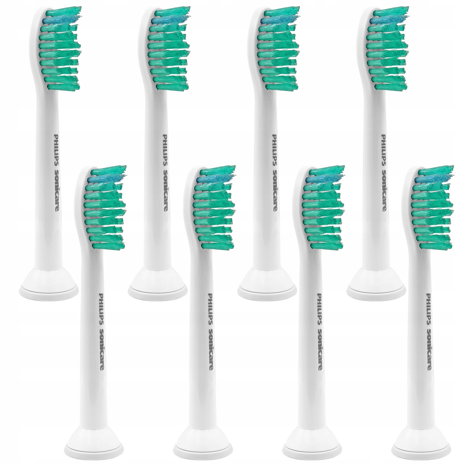 8x Oryginalna Końcówka Philips Sonicare Proresults HX6018 Do Szczoteczki
