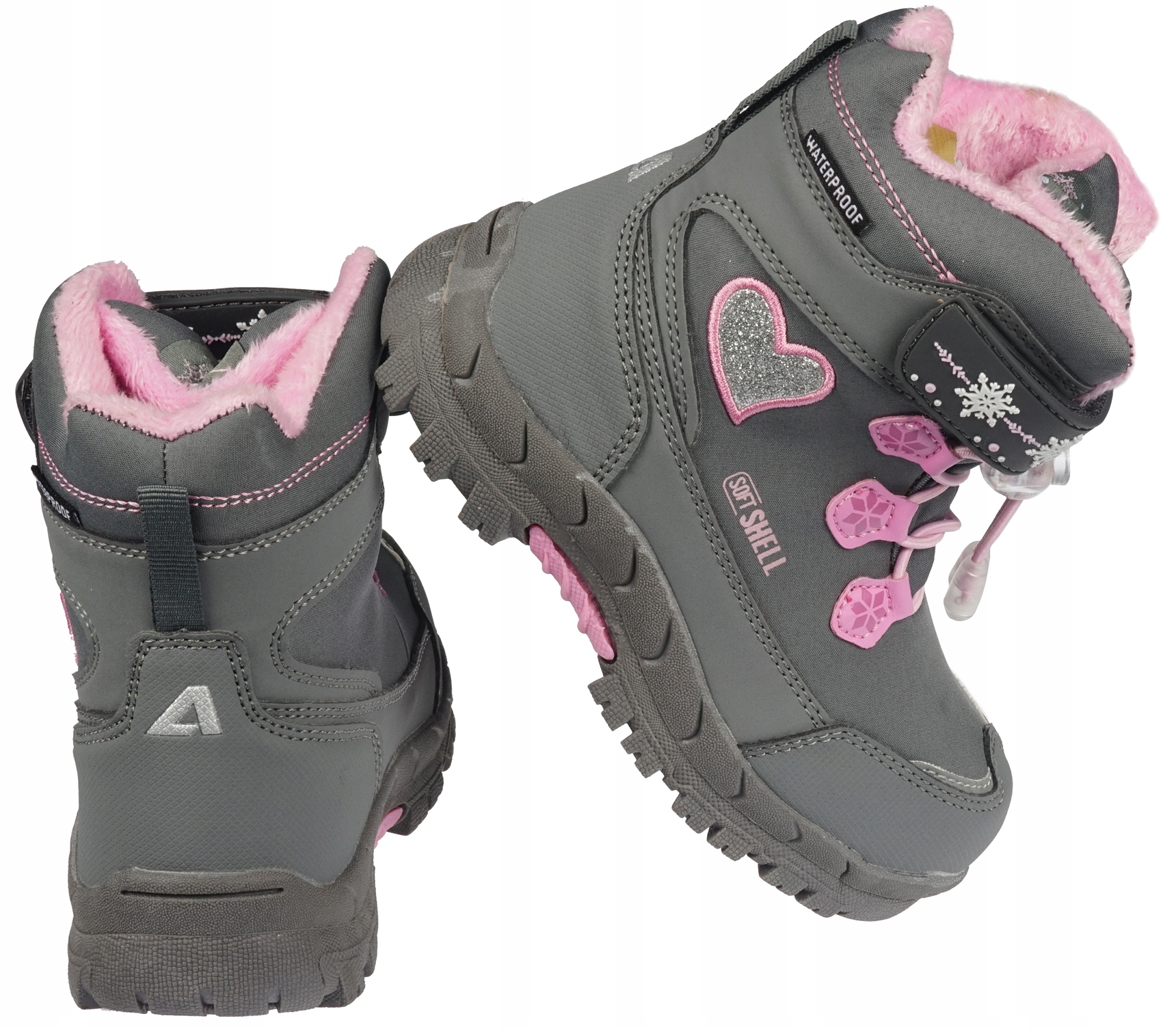 

Dziecięce zimowe buty American Club HL-38GYPI