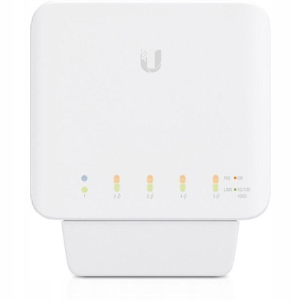 Ubiquiti USW-Flex vnútorný/vonkajší 5portový gigabitový prepínač Poe s 802,3bt vstupom