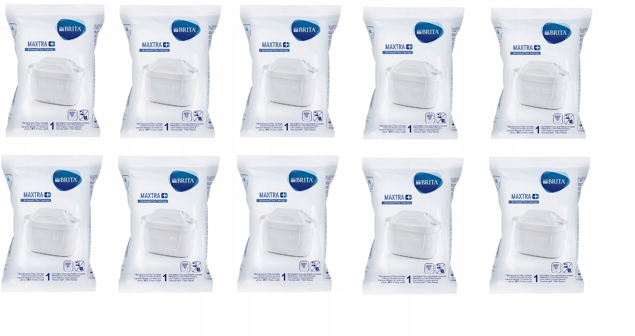 

Wkład Filtr Do Wody Brita Maxtra 10szt