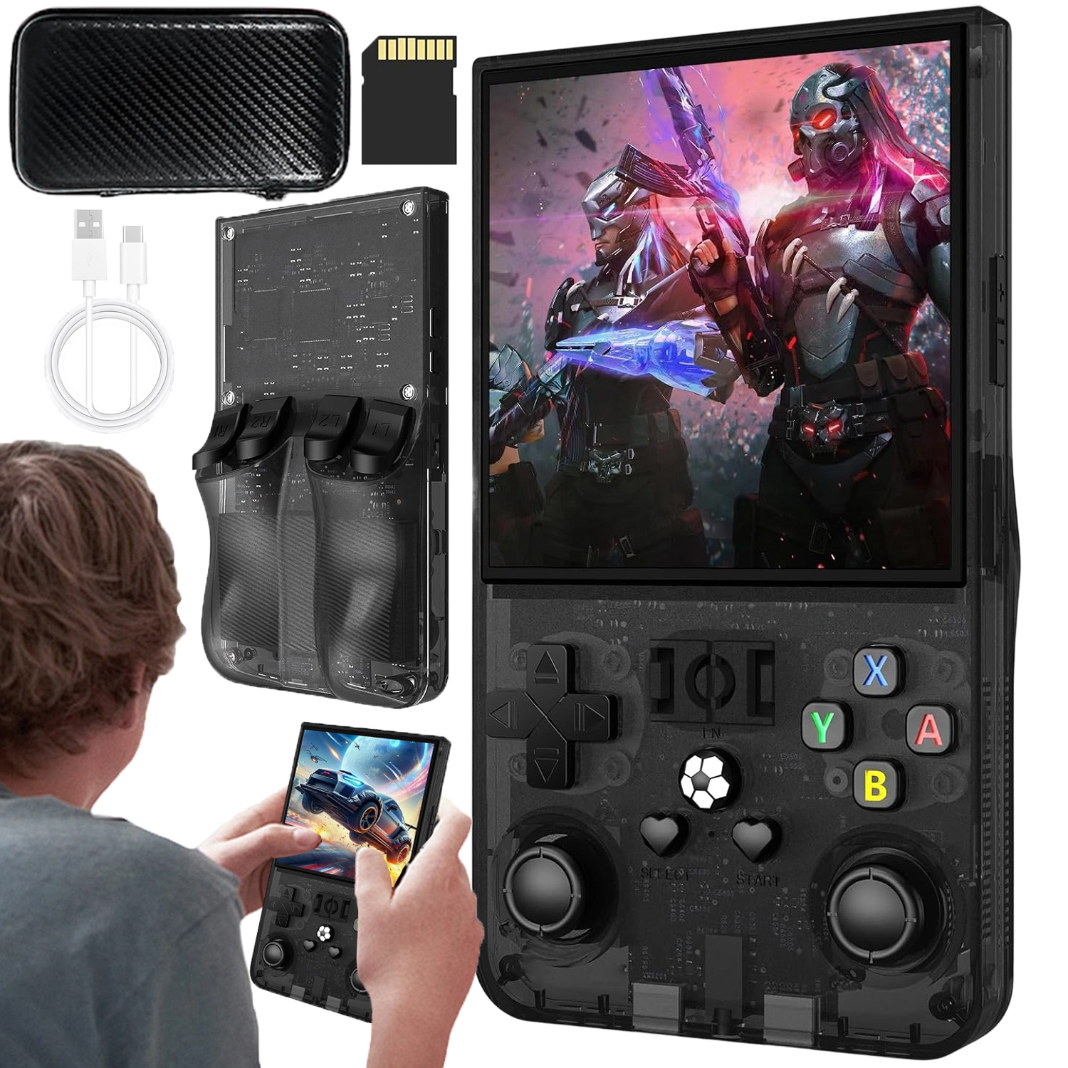 Przenośna Mini Retro Konsola 18000+ Kultowych Gier Gra Elektroniczna