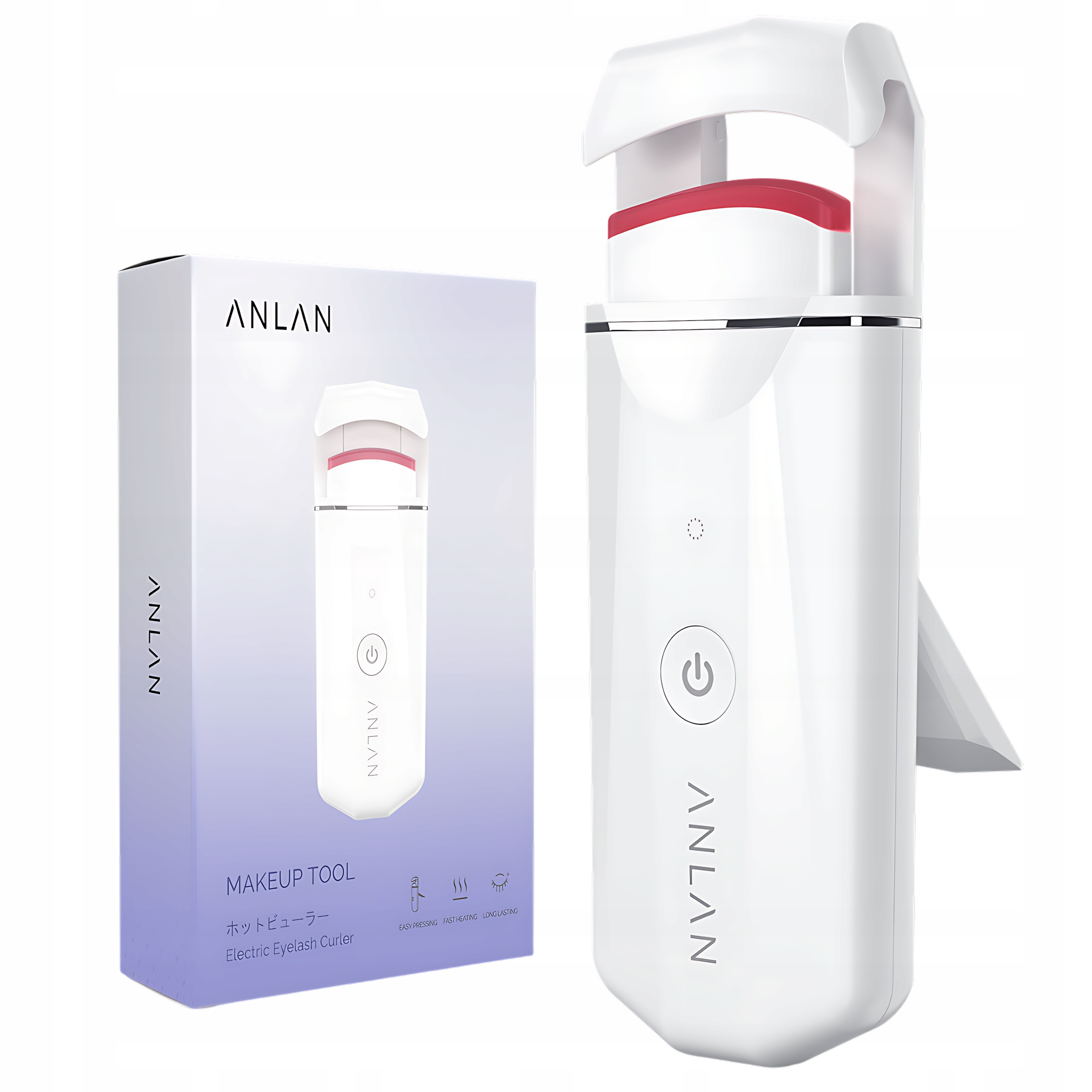 Akumulátorová elektrická řasenka Anlan 04-ajmj14-001 Přetaktování