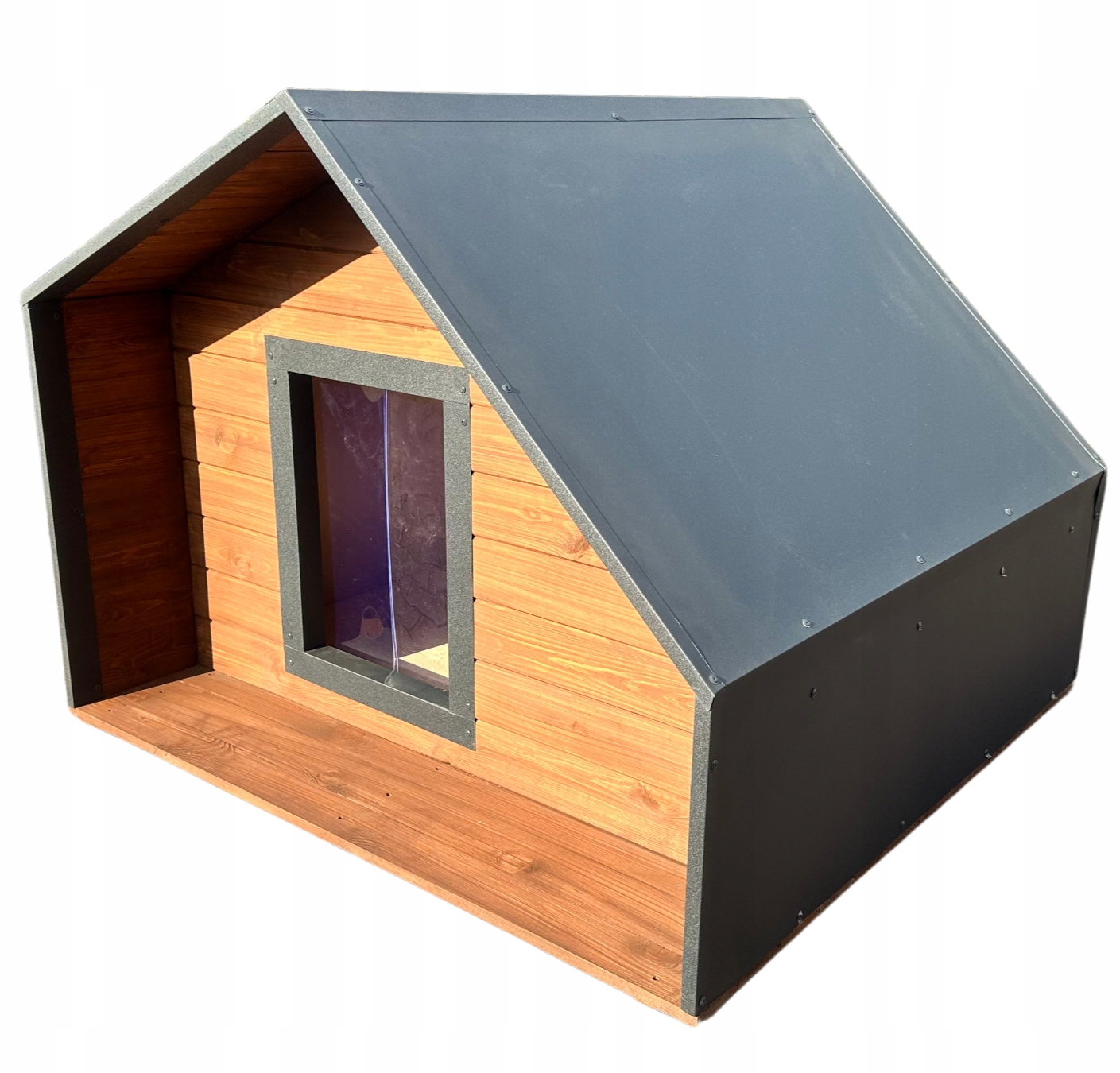 Levně Buda pro psa Budy XL 16 Zateplená, kompletně zateplená, moderní domeček