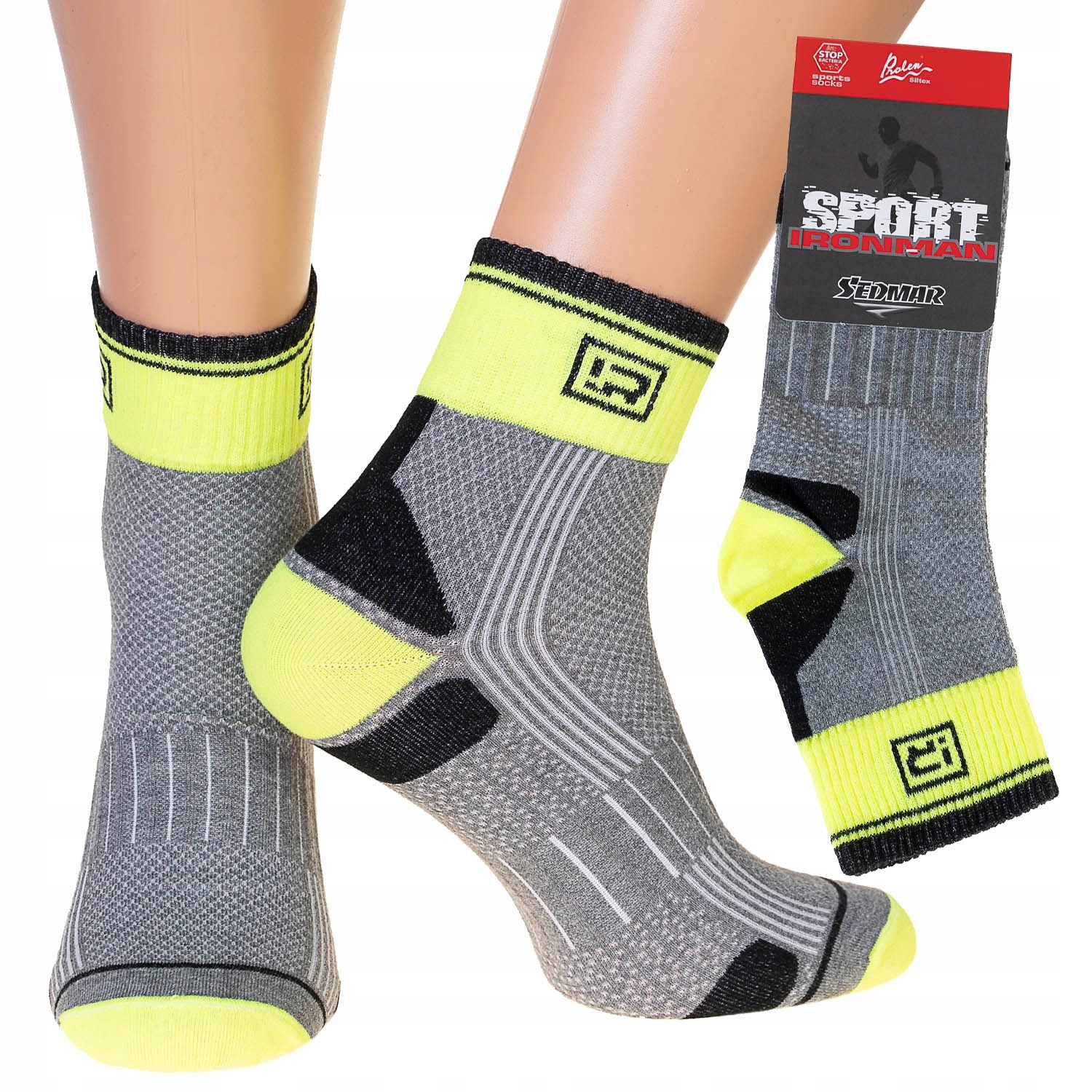 

Polskie Skarpetki Sport - Jony Srebra r.41-43