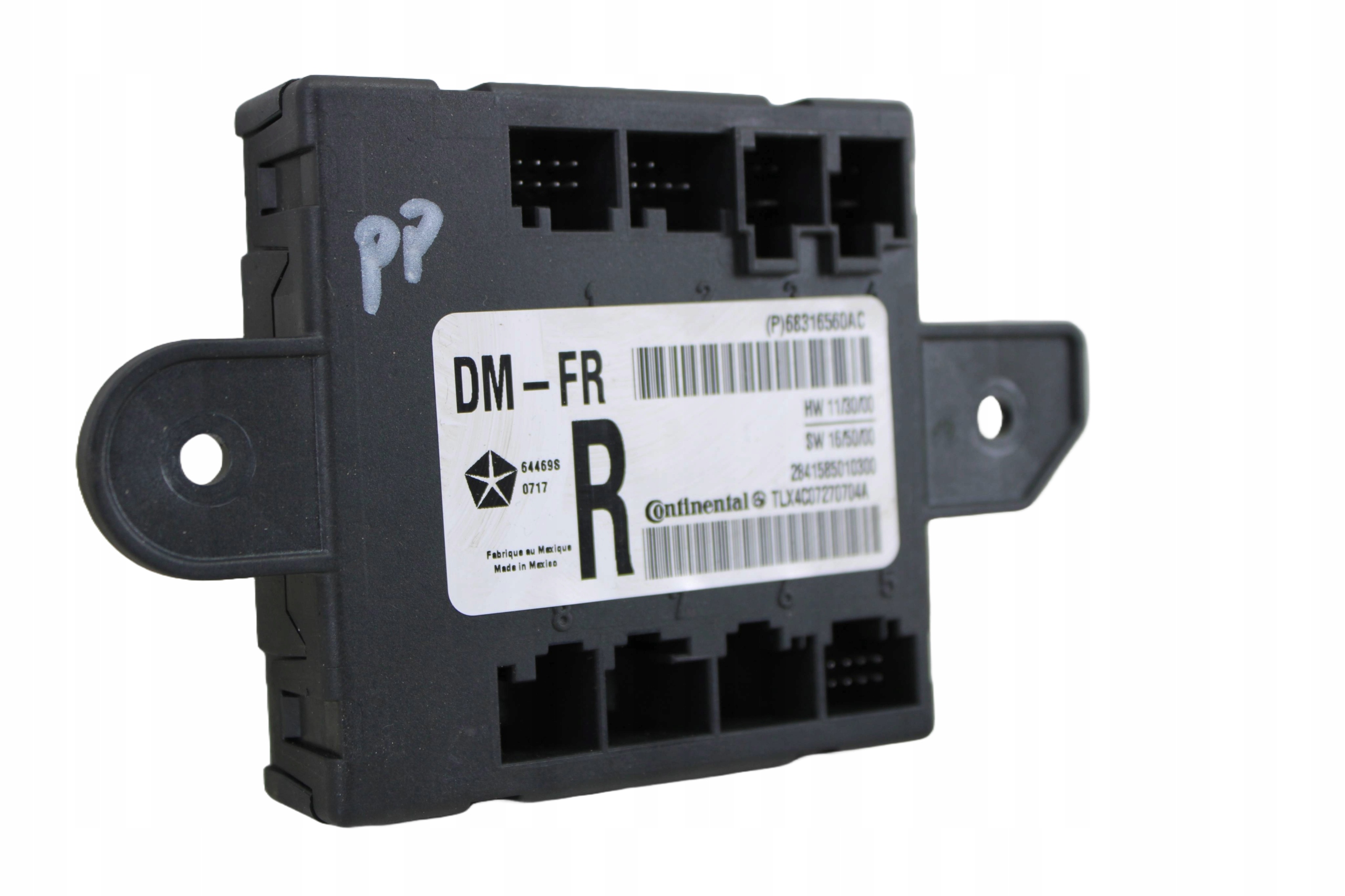 CHRYSLER PACIFICA 2017- MODUŁ DRZWI PRAWY PRZÓD 68316560AB Strona zabudowy przód - prawa