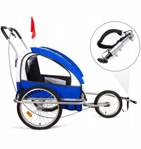 ZACZEP DO PRZYCZEPKI ROWEROWEJ PASEK WÓZKI Marka Inna marka