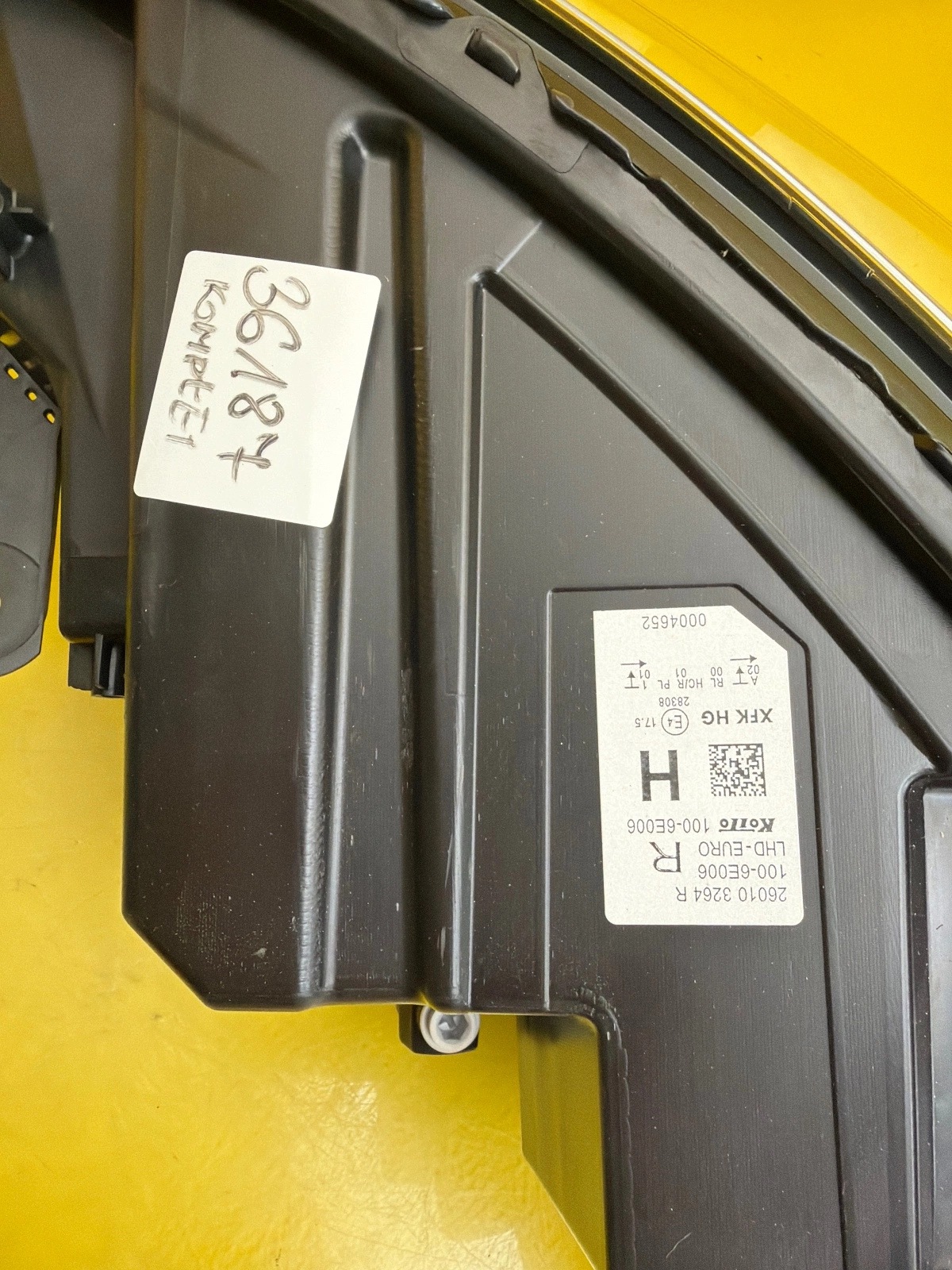 light left right Renault Kangoo IV 4 Full Led 260608525R 260103264R