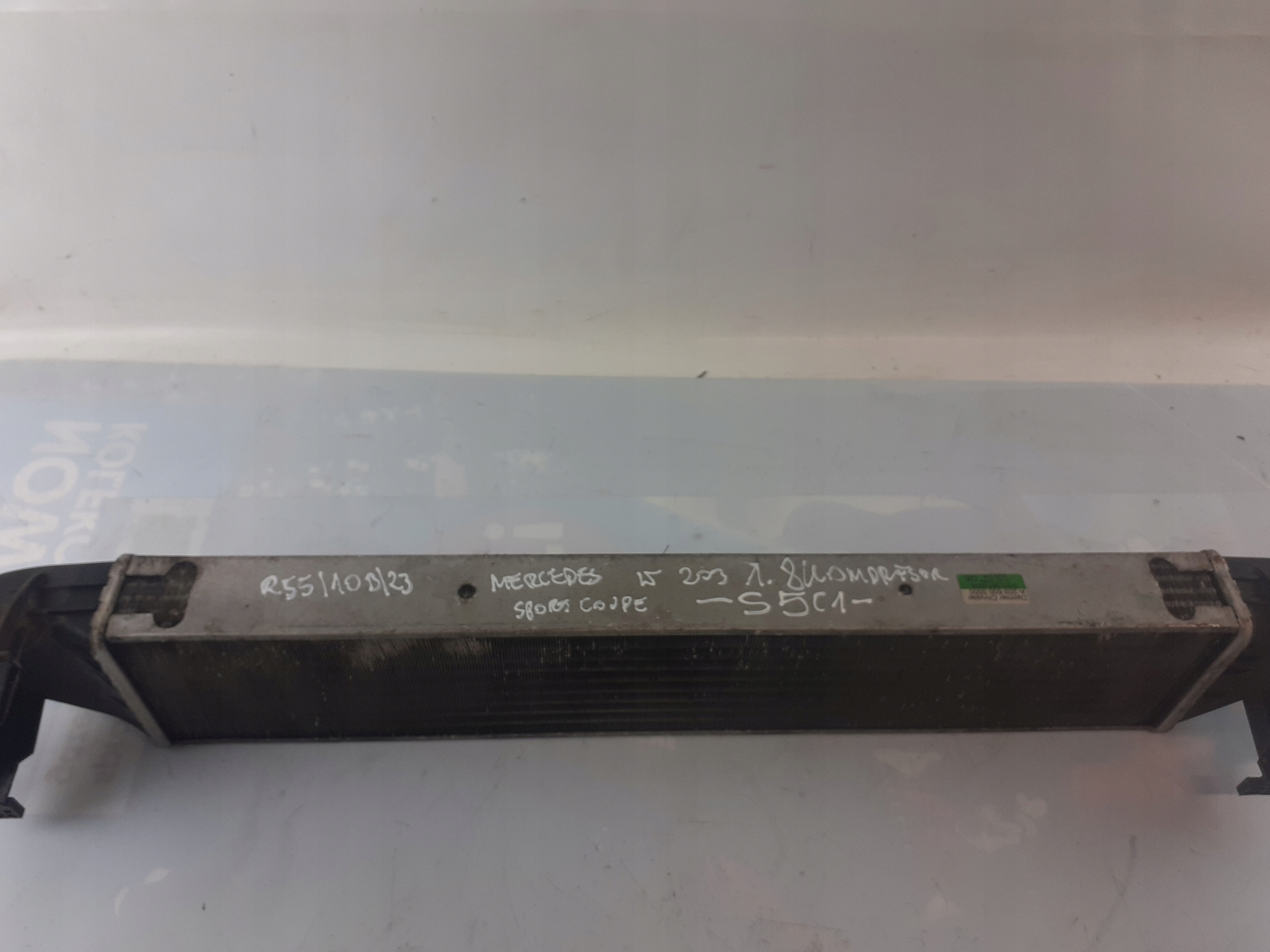 INTERCOOLER MERCEDES BENZ W203 1.8 KOMPRESSOR