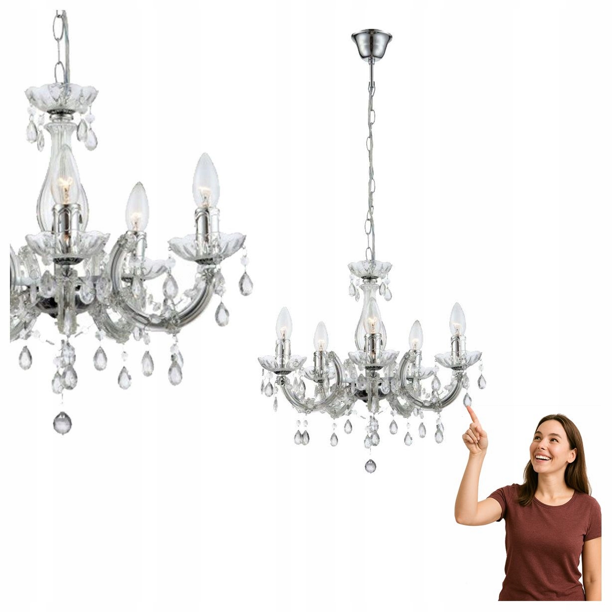 Lustr Cuimbra II 63116-5 Globo