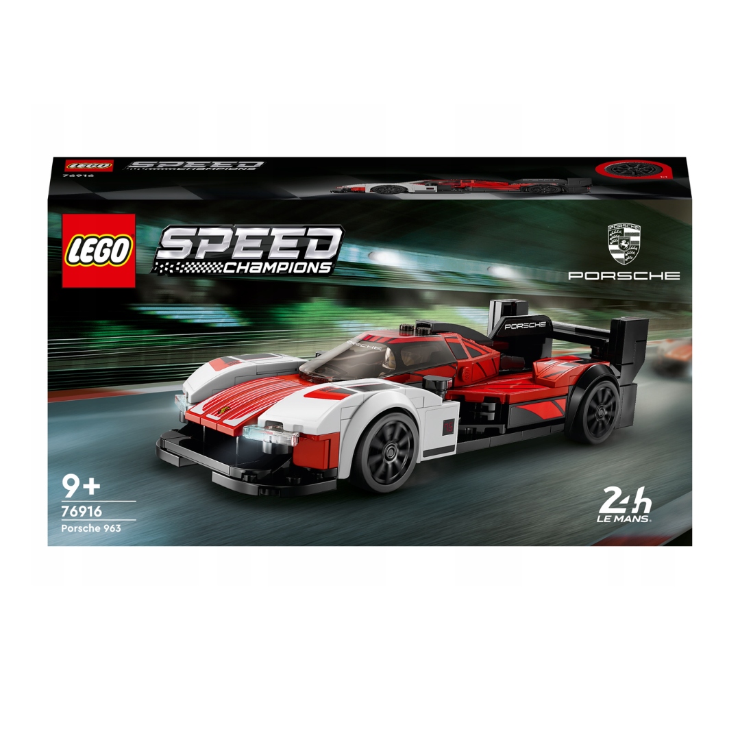 LEGO SPEED CHAMPIONS PORSCHE 963 SAMOCHÓD ZABAWKA Marka LEGO