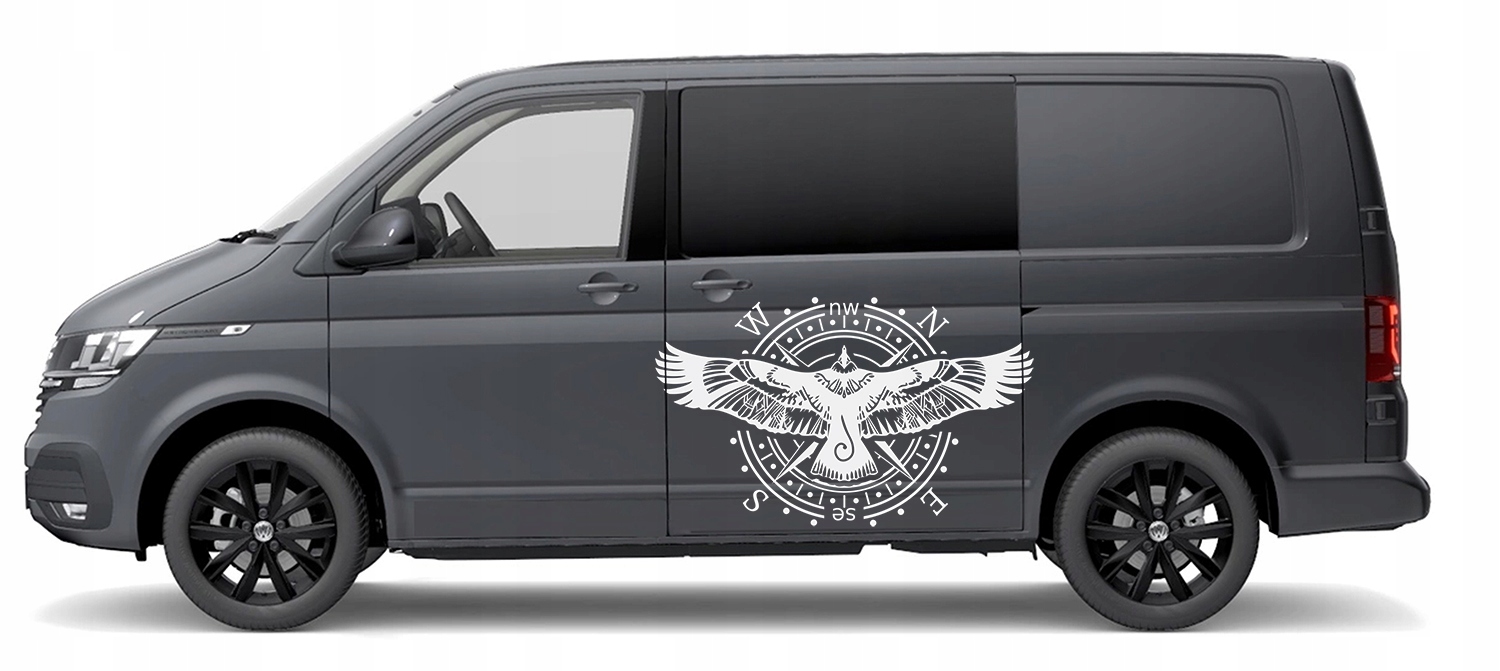 NAKLEJKI NA SAMOCHOD CONDOR ROZA KOMPAS 99x60cm Manufacturer MGDesign