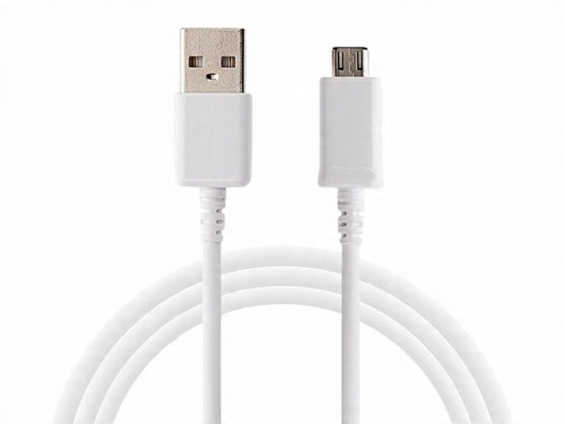 

Kabel przewód Usb wtyk Mikro Usb wtyk 3m biały