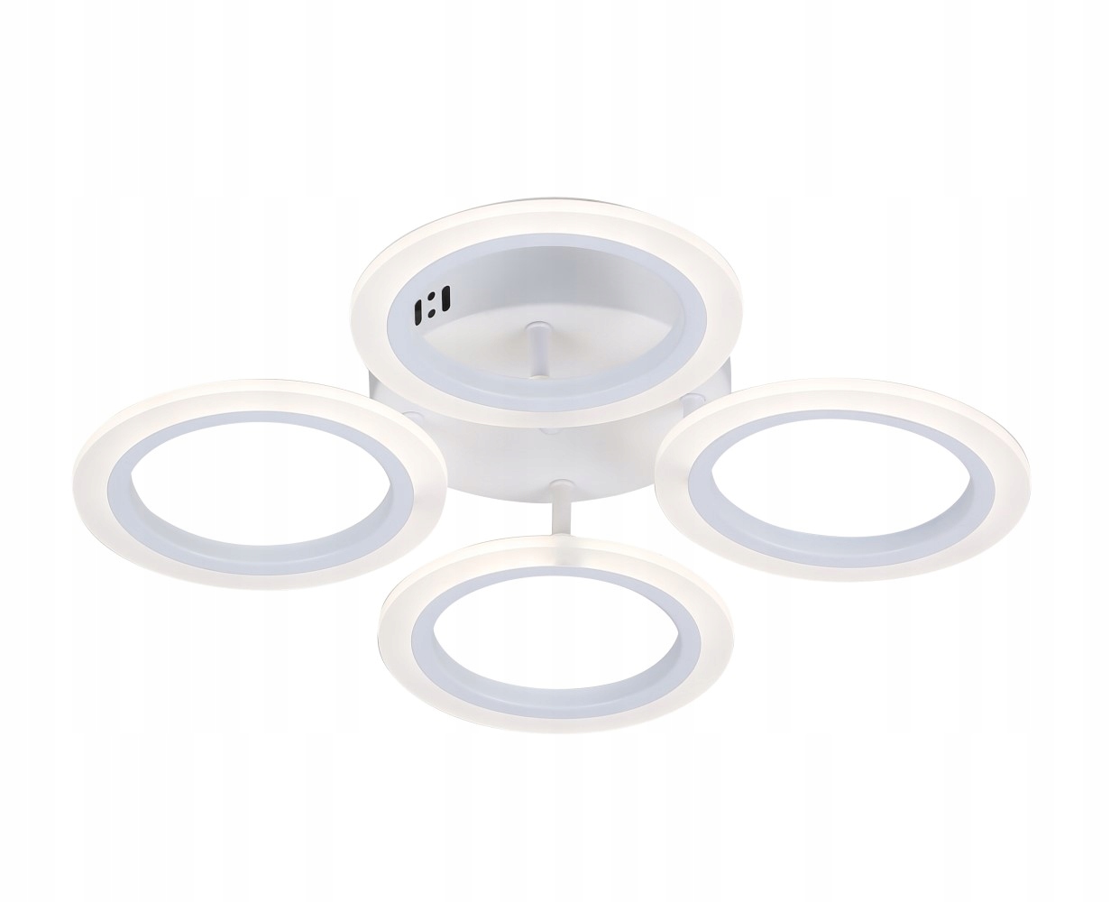 Stropní Svítidlo Stropní Svítidlo Moderní Led 4x Ring 48W Dálkový Ovladač 3000-6500K DL1103