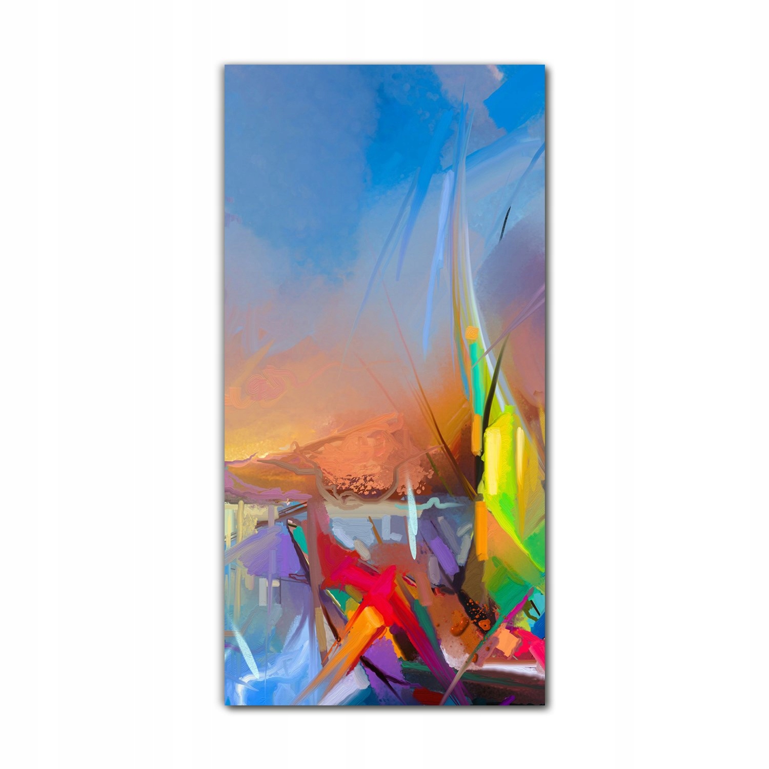 

Foto szklane do kuchni 70x140 cm Abstrakcja Słońce