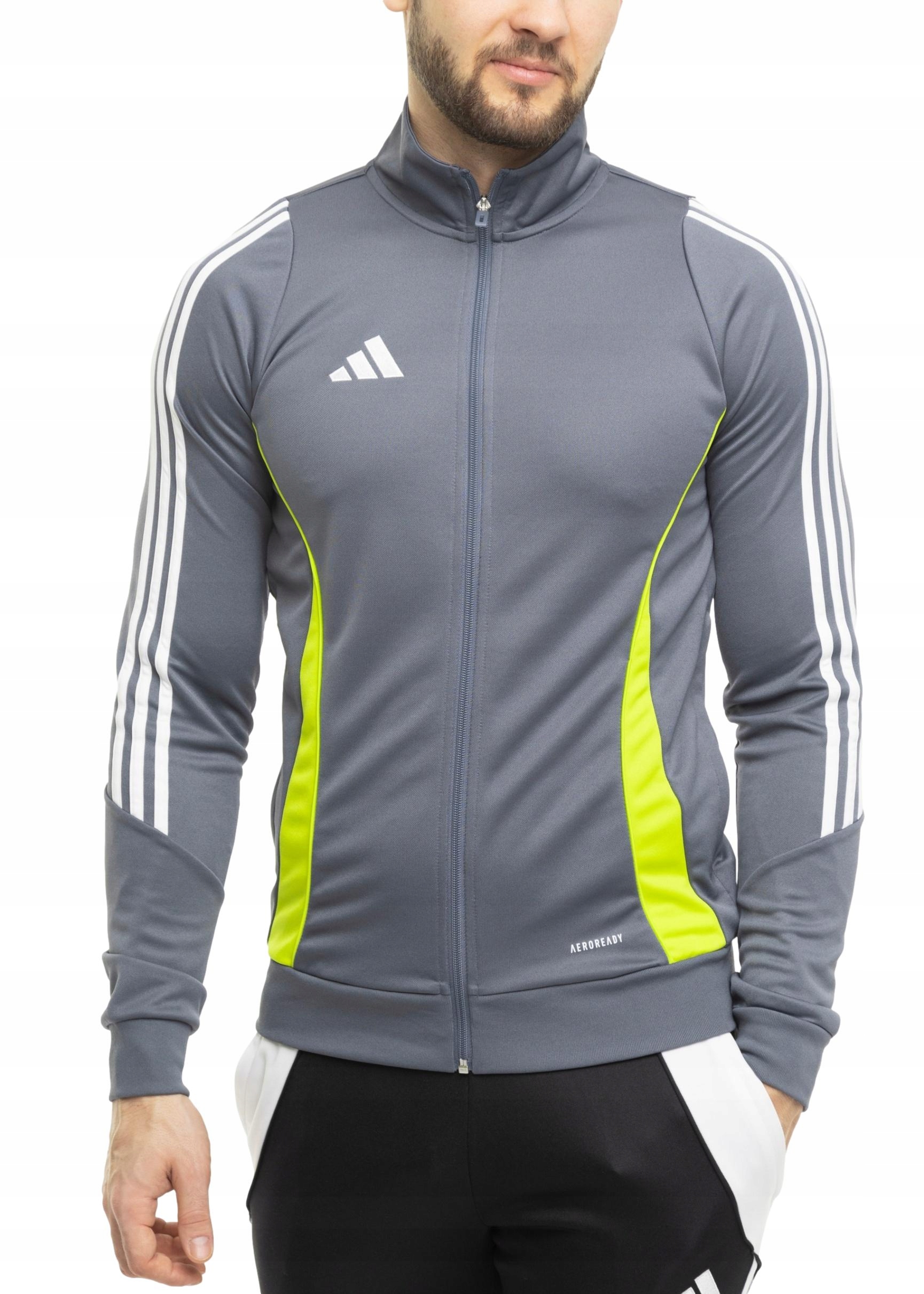 Pánská Mikina adidas Tiro 24 rozepínací, sportovní, tréninková, Bez Kapuce vel. M
