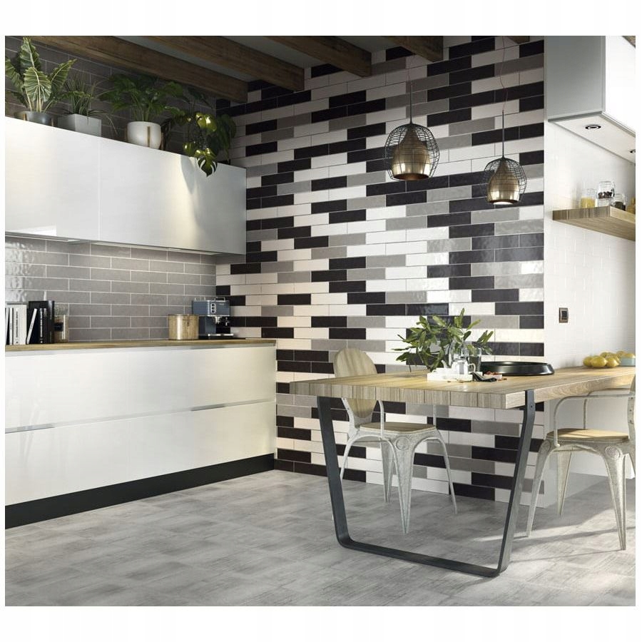 MAINZU ORIGINAL BLANCO płytki ścienne białe Typ glazura