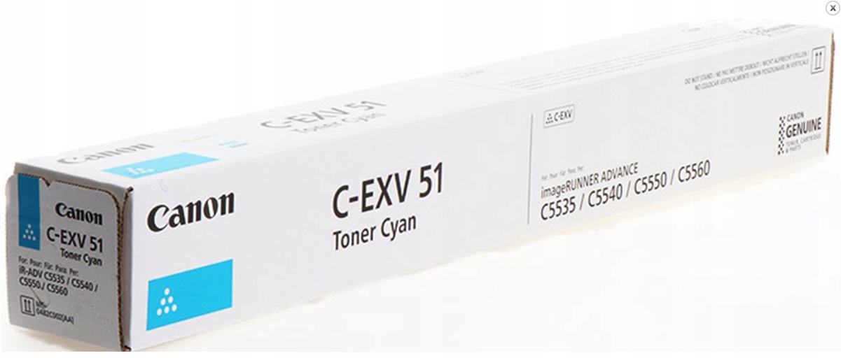 Toner Canon C-exv 51L 0485C002 modrý (cyan)