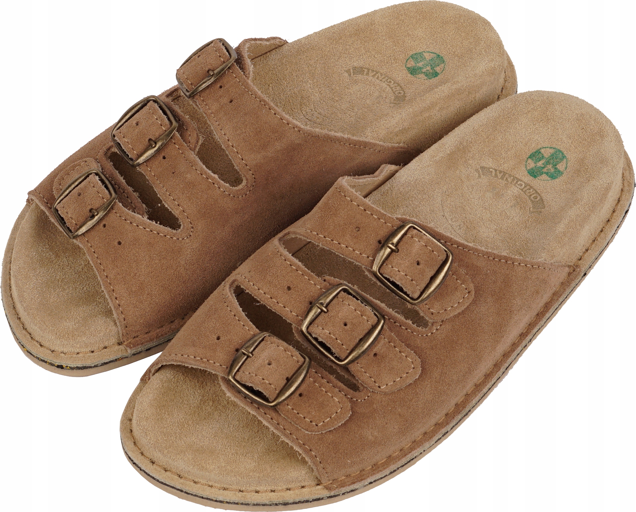 Pánské kožené Papuče Fusbets do práce, do školy, domů, na procházky po ulici