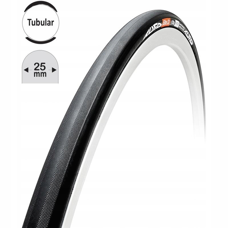 Tufo Galuska Elite S3 28 šířka 25mm černo-černá