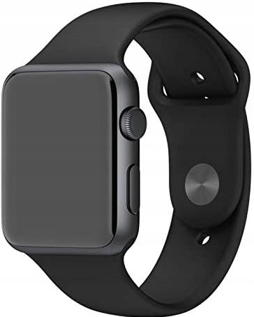 

Apple Watch Pasek silikon iWatch czarny 42