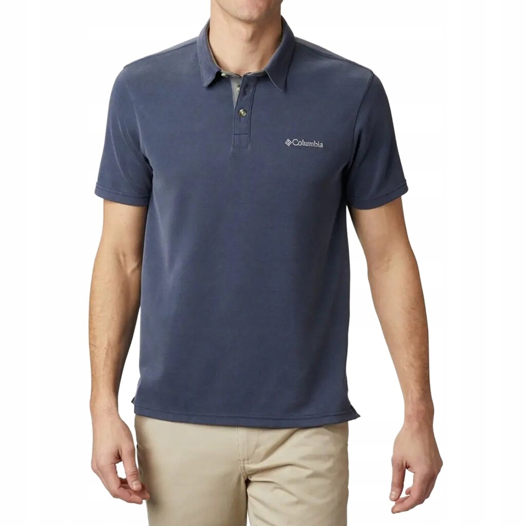 Polokošile pánská polokošile Columbia Nelson Point Collegiate Navy XXL