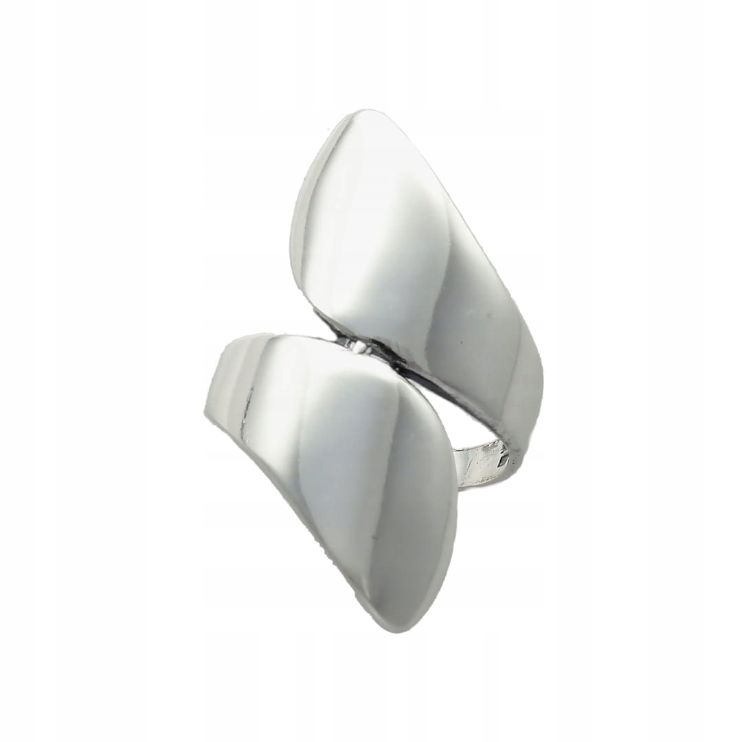 Působivý prstýnek hladké stříbro vel. 25