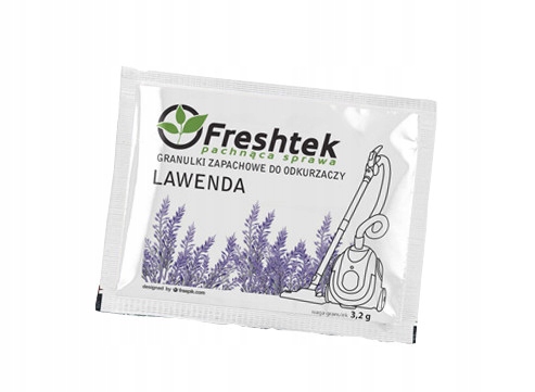 

Granulki do odkurzacza Freshtek Lawenda 3,2 g