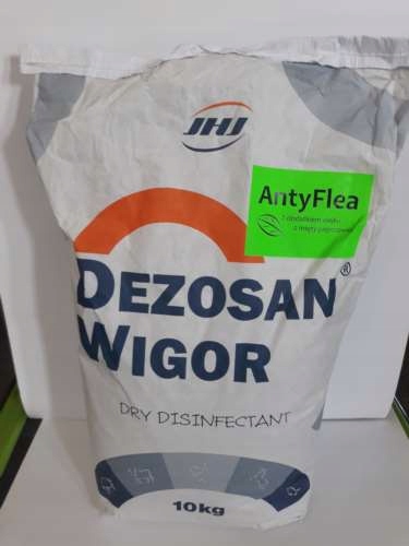 Preparat do suchej dezynfekcji Dezosan Wigor 10kg z miętą