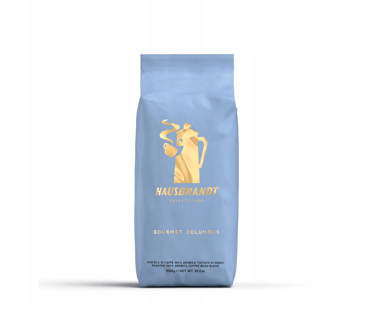 Gourmet Columbus 1000g Hausbrandt kawa ziarnista 100% Arabica