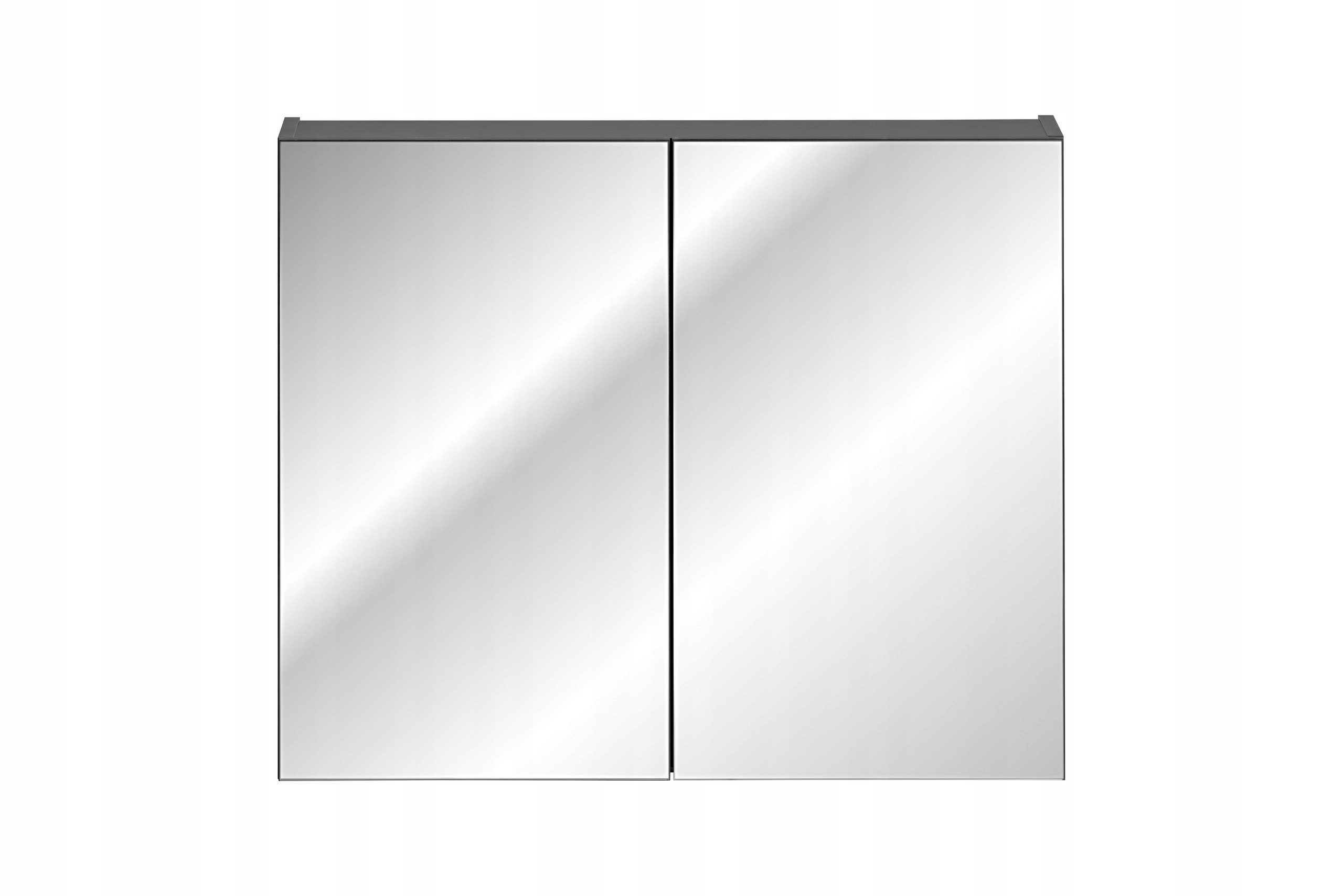 Skříňka se zrcadlem 80 cm, 2 dveře